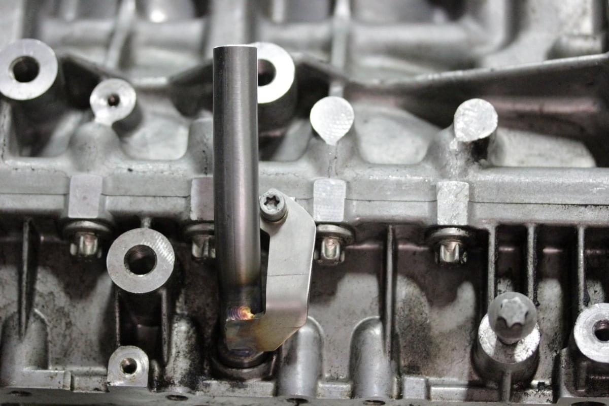 BMW 335i N54 Oil Drain Fitting For Top Mount Turbo.