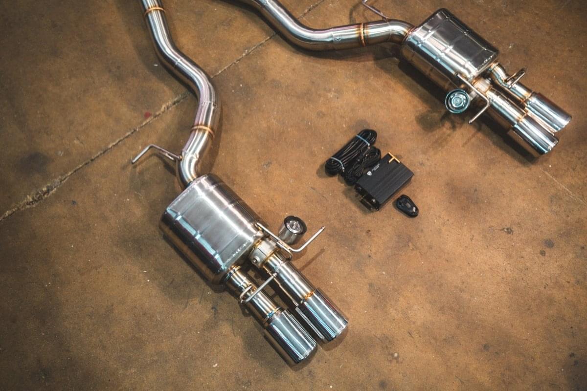 BMW E60 M5 Valved Sport Exhaust System.
