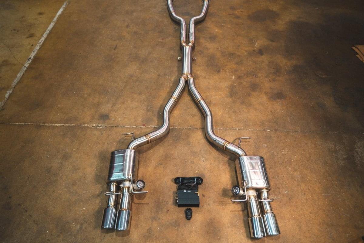 BMW E60 M5 Valved Sport Exhaust System.