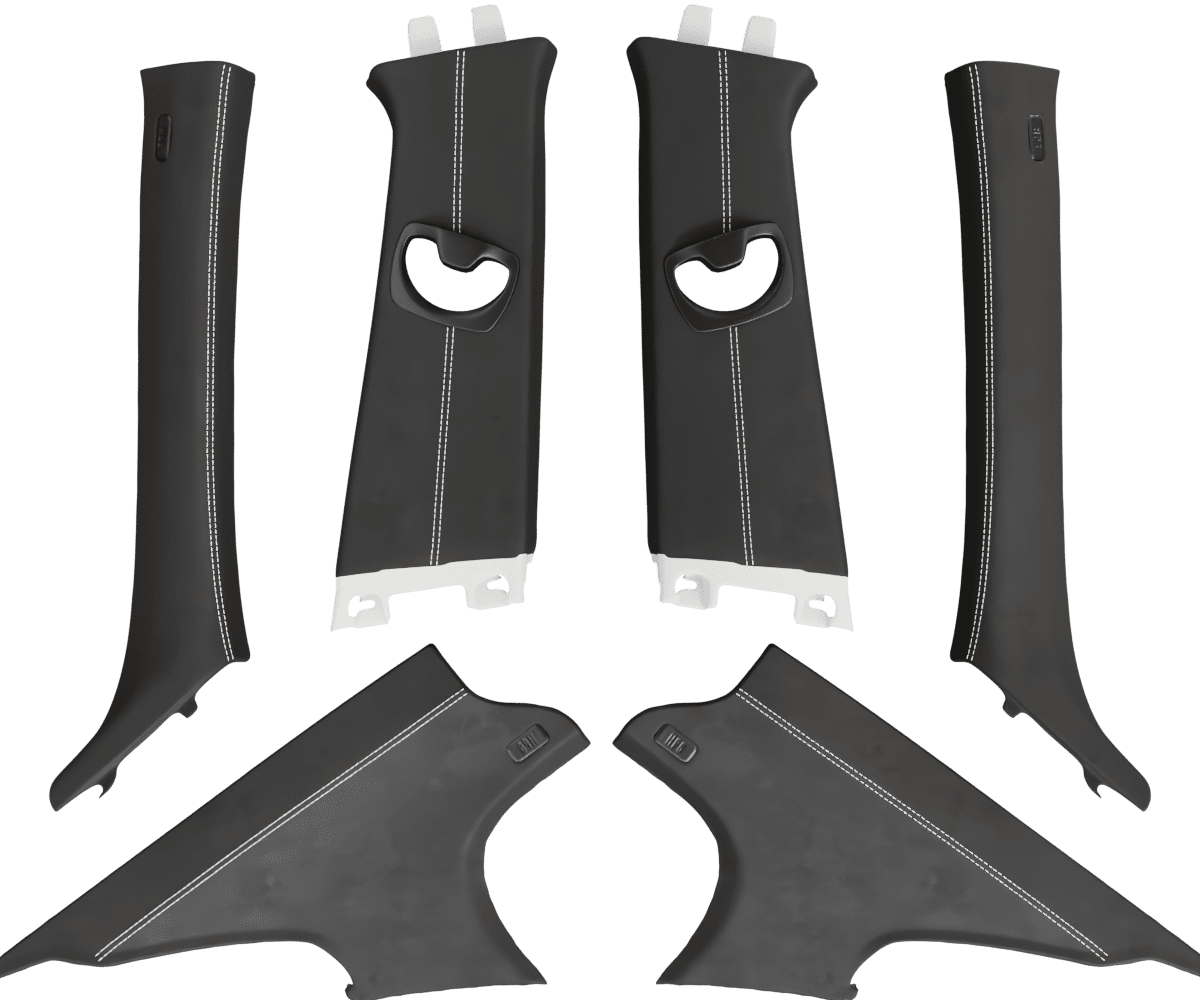 2006-2013 BMW 3-SERIES E90 PILLAR COVER SET.