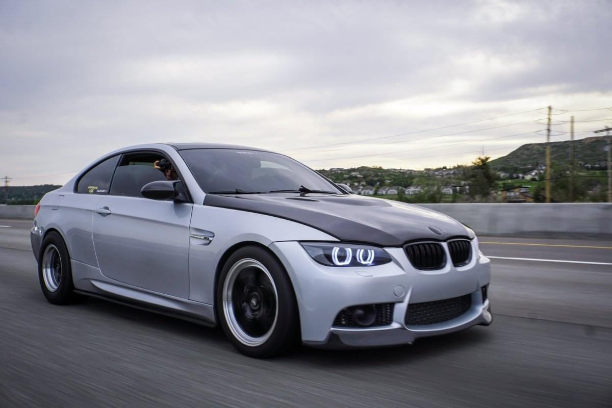 BMW E90/E92 335i V-Style Carbon Fiber Front Lip | Front Splitter Upgrade.