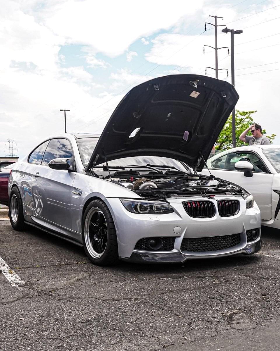 BMW E90/E92 335i V-Style Carbon Fiber Front Lip | Front Splitter Upgrade.