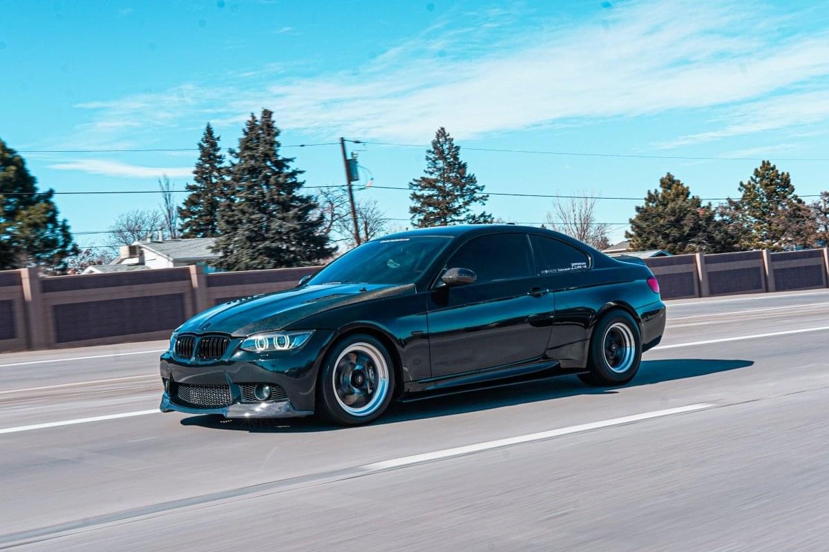 BMW E90/E92 335i V-Style Carbon Fiber Front Lip | Front Splitter Upgrade.