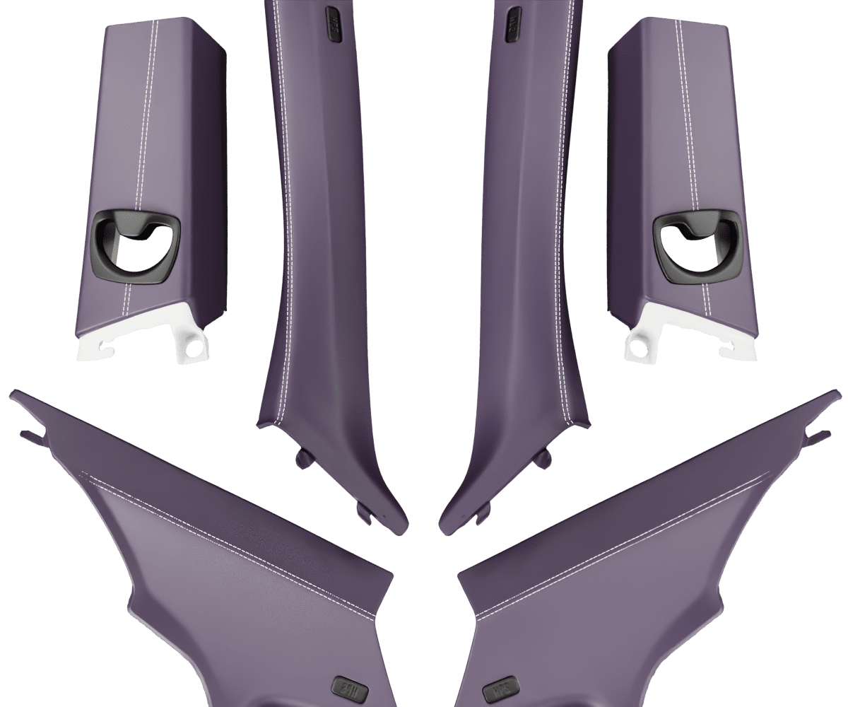 2006-2013 BMW 3-SERIES E92 PILLAR SET.
