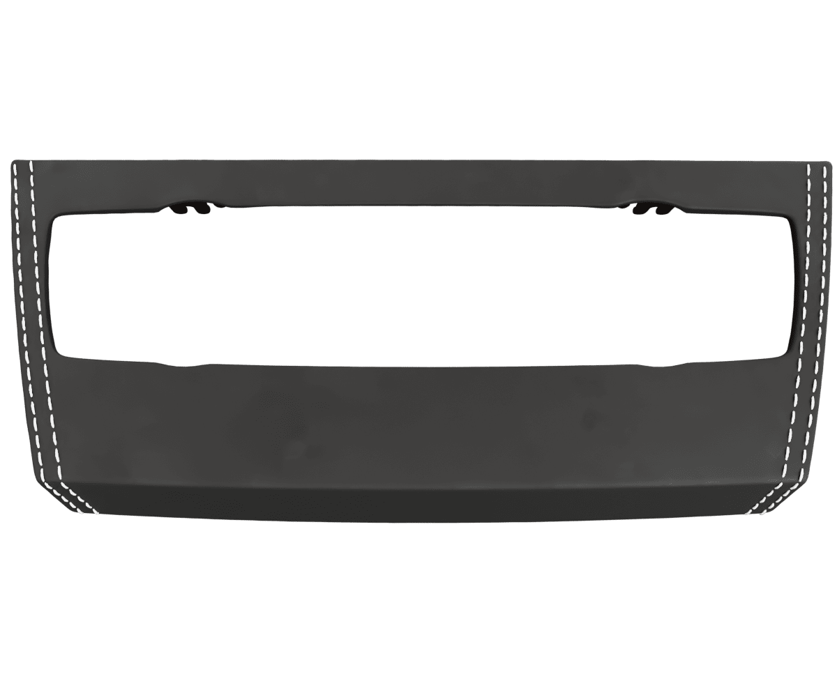 2006-2013 BMW 3-SERIES E9X NON-IDRIVE AC COVER NO CUTOUT.