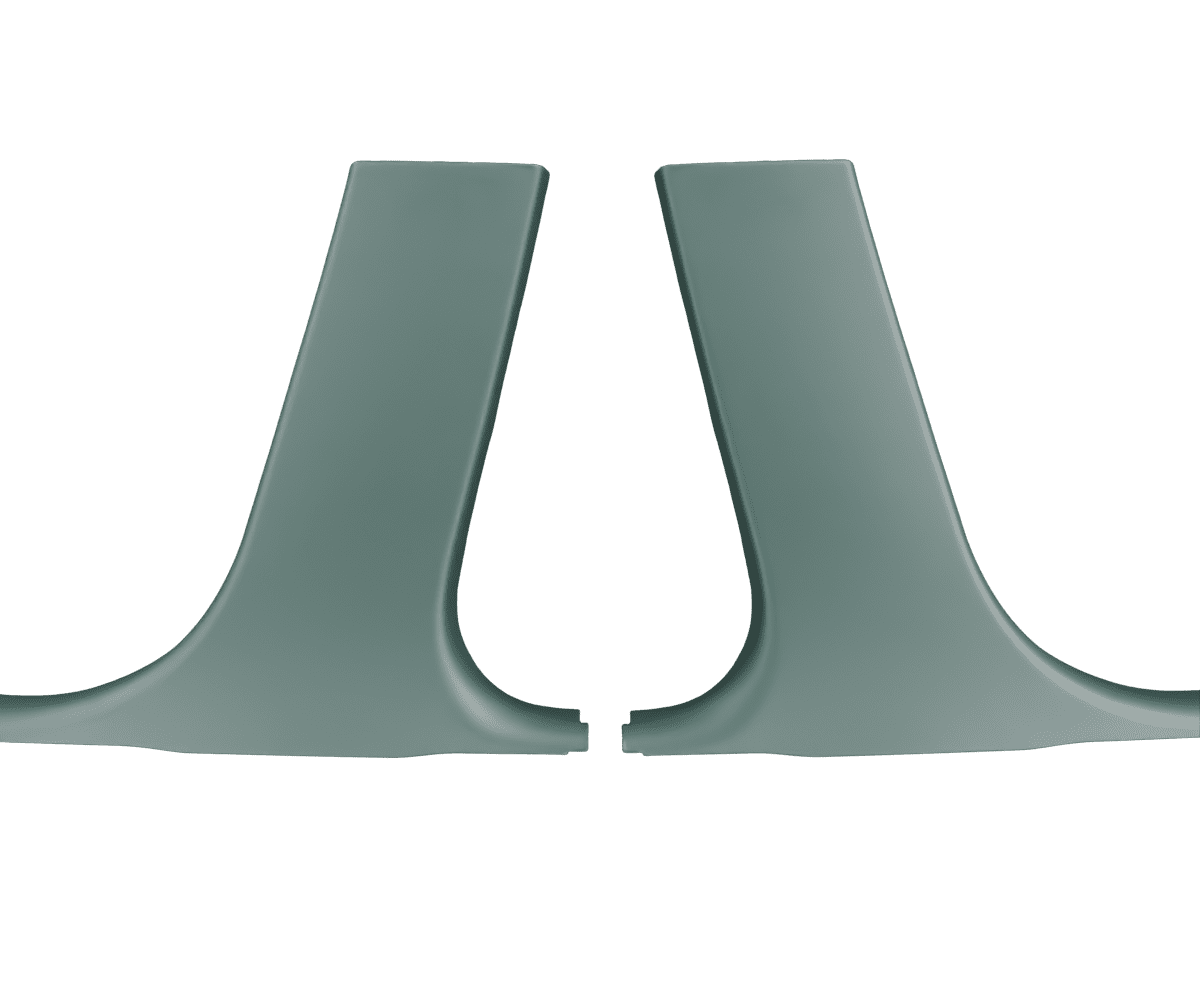 2006-2013 BMW 3-SERIES E90 LOWER B PILLARS.