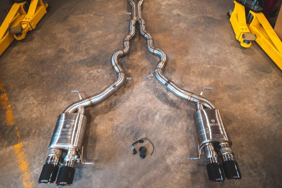 BMW F10 M5 / F06 M6 Valved Sport Exhaust System.