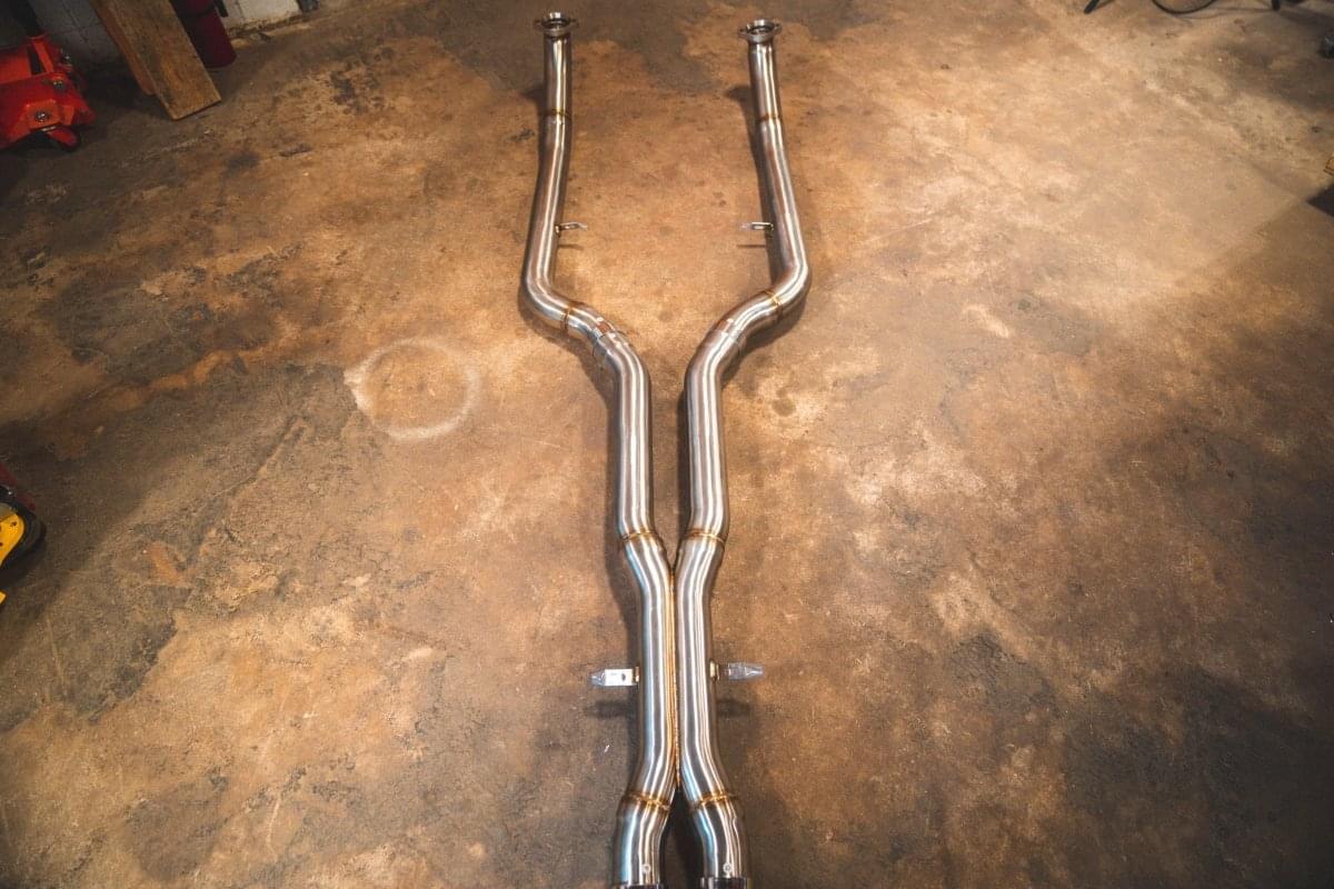 BMW F10 M5 / F06 M6 Valved Sport Exhaust System.
