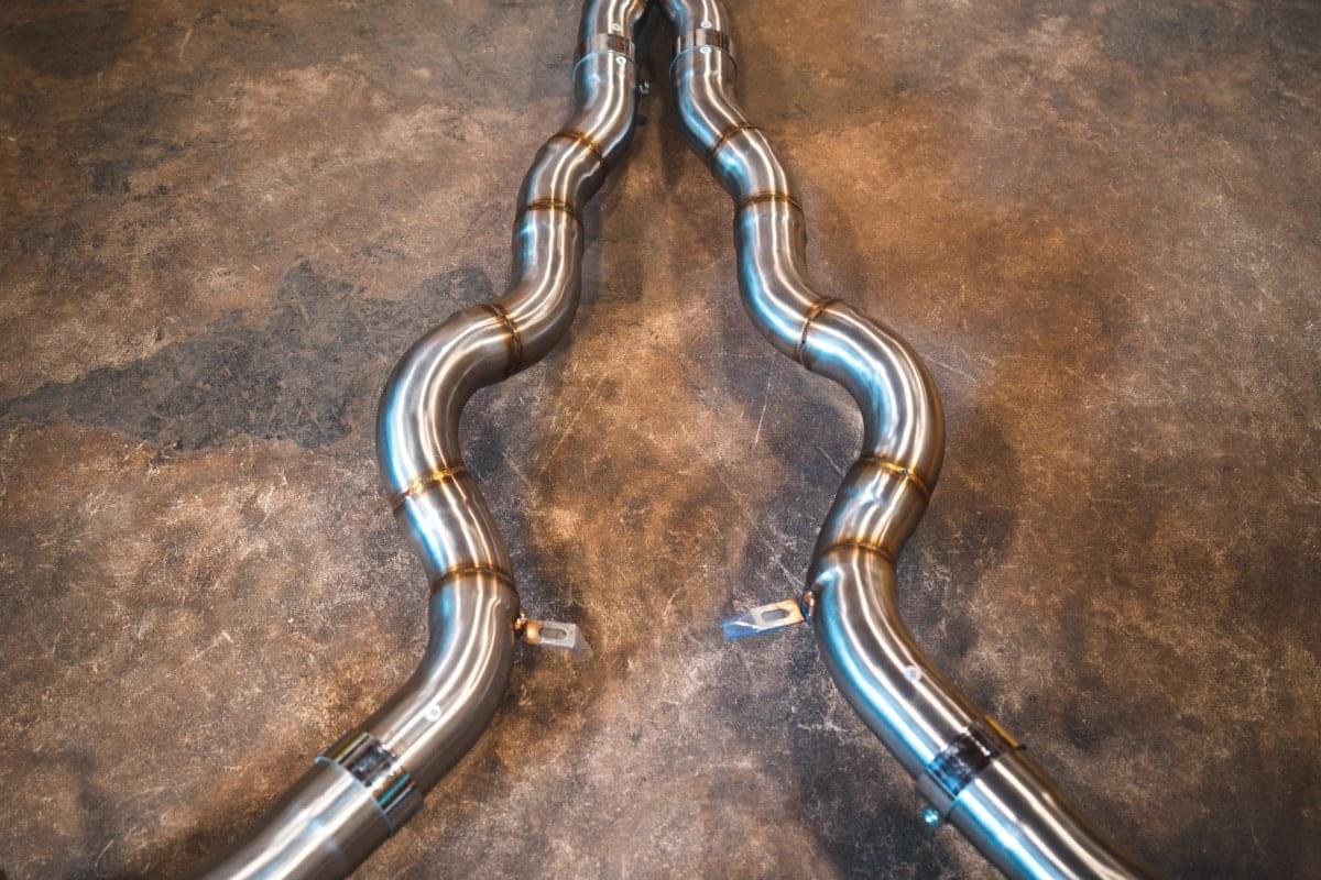 BMW F10 M5 / F06 M6 Valved Sport Exhaust System.