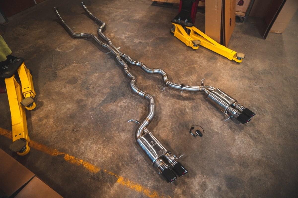 BMW F10 M5 / F06 M6 Valved Sport Exhaust System.