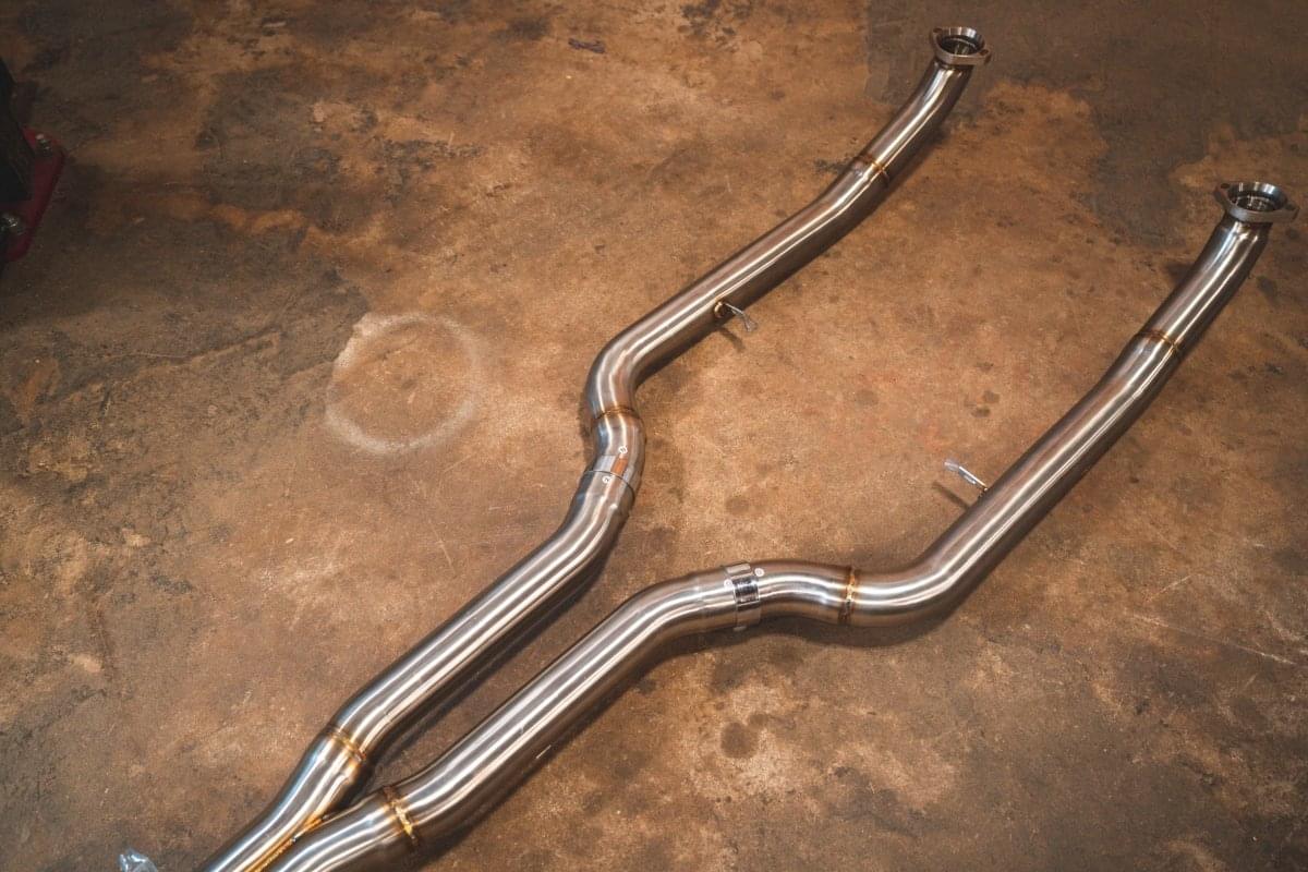 BMW F10 M5 / F06 M6 Valved Sport Exhaust System.
