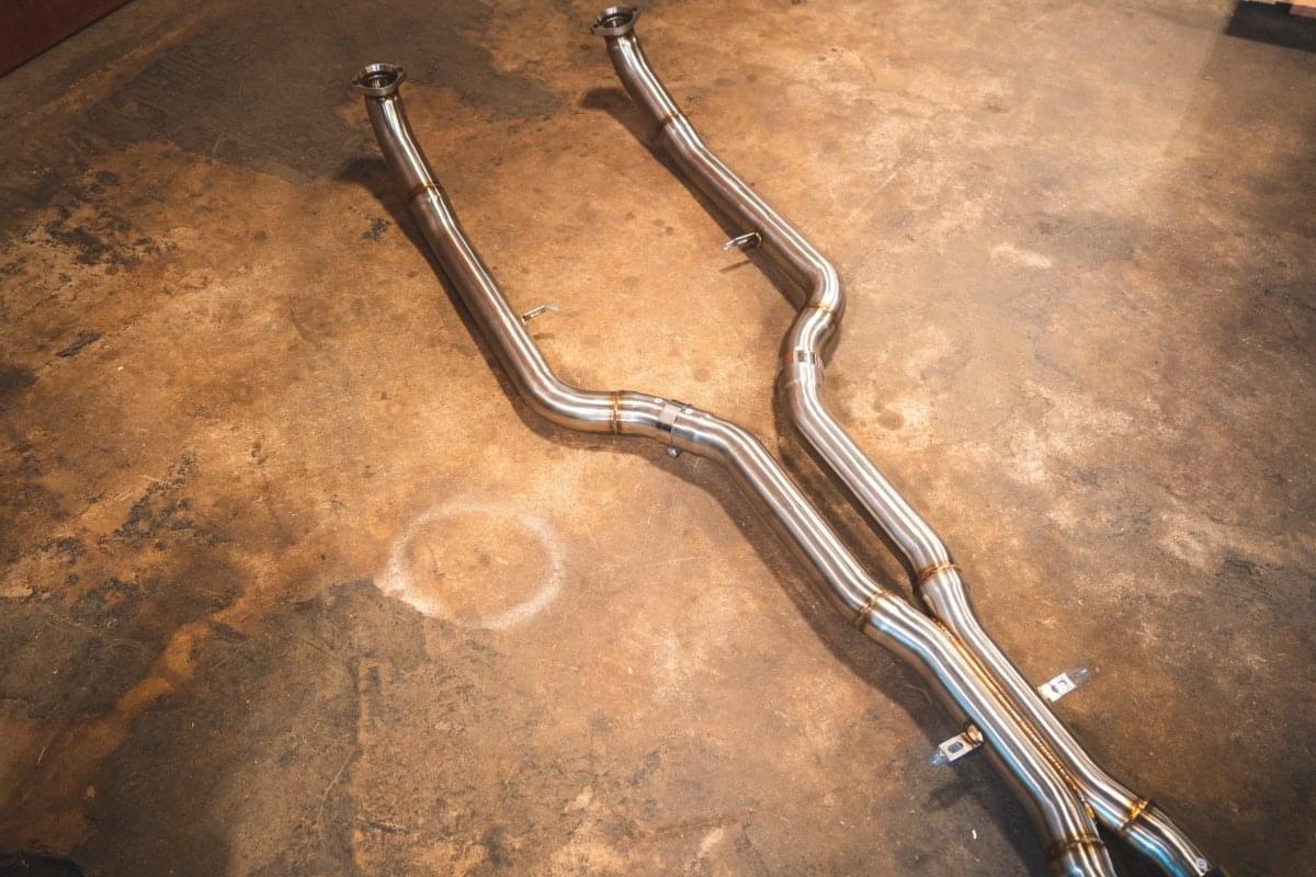 BMW F10 M5 / F06 M6 Valved Sport Exhaust System.