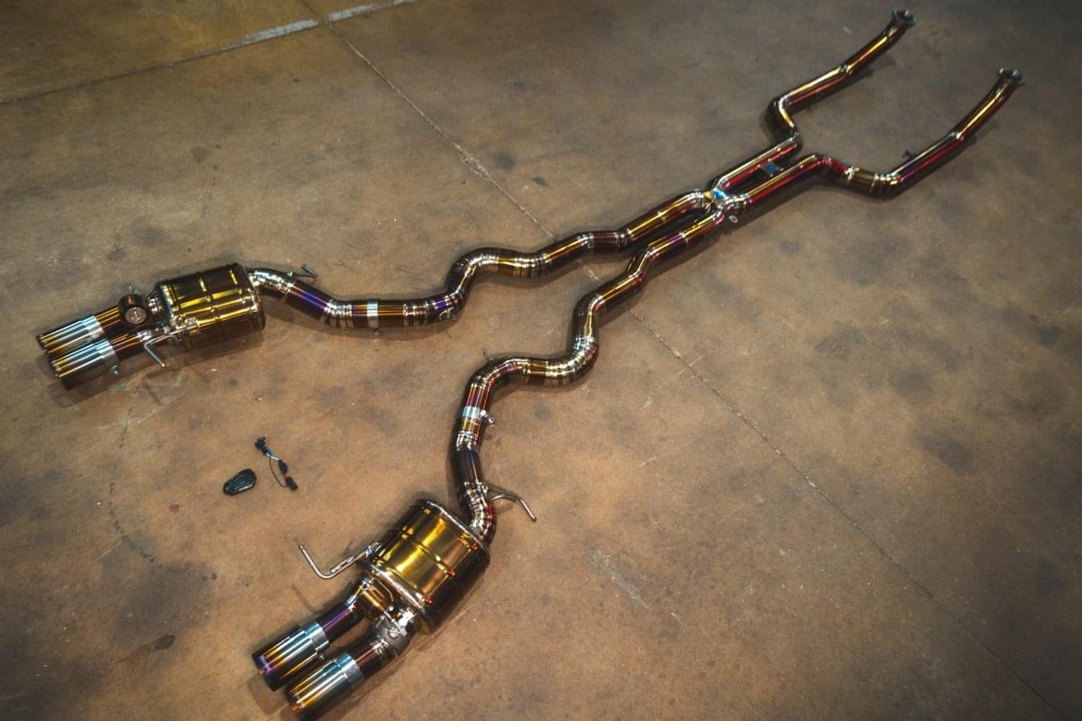 BMW F12 M6 Valved Sport Exhaust System.