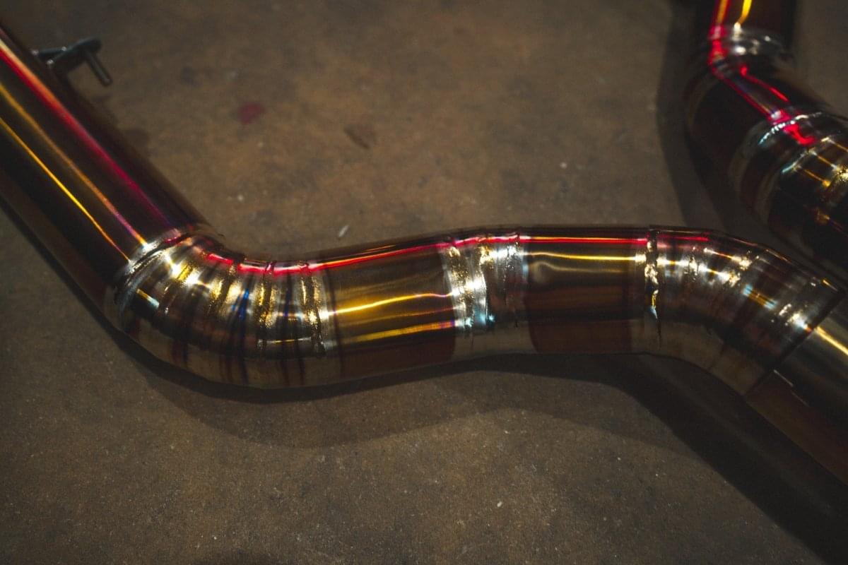BMW F12 M6 Valved Sport Exhaust System.