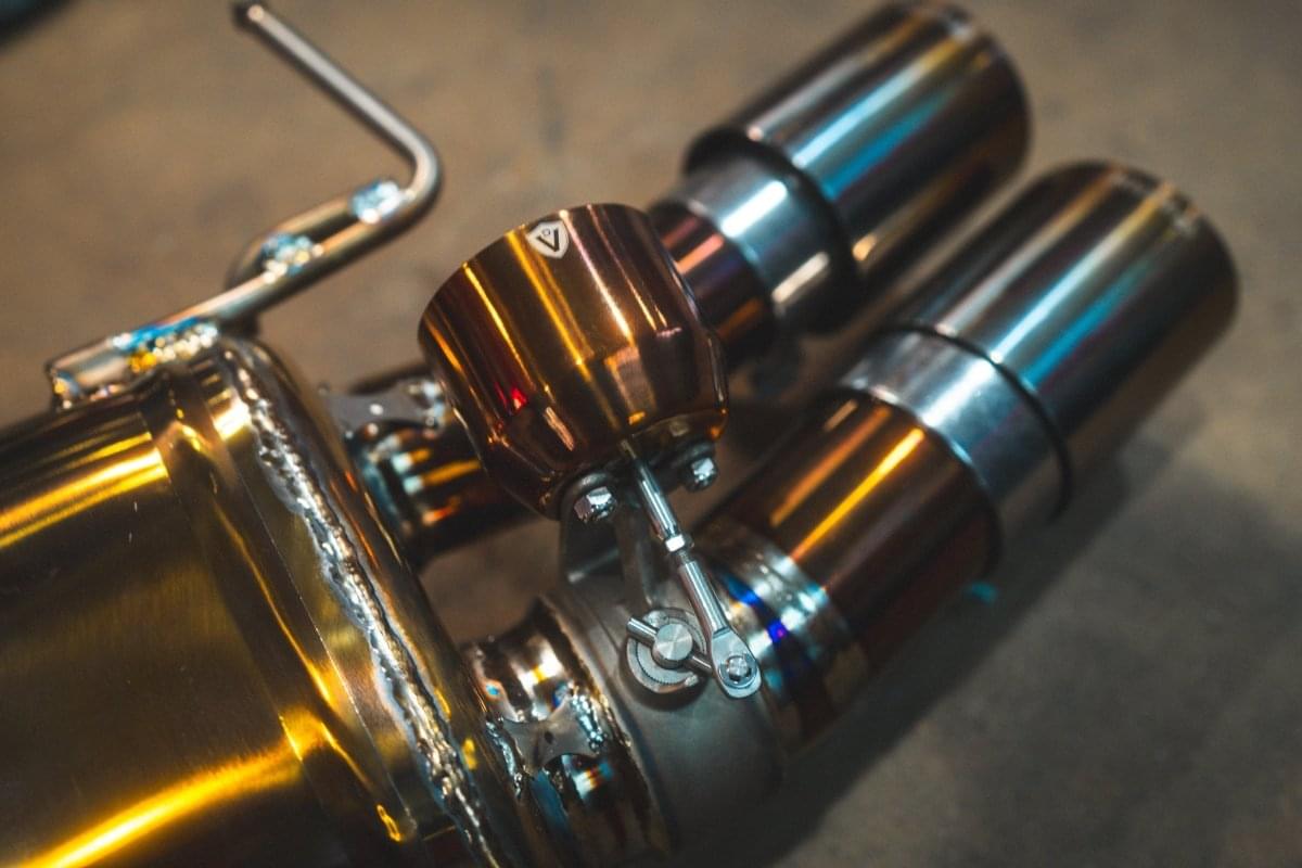 BMW F12 M6 Valved Sport Exhaust System.