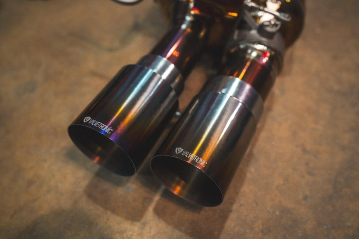 BMW F12 M6 Valved Sport Exhaust System.