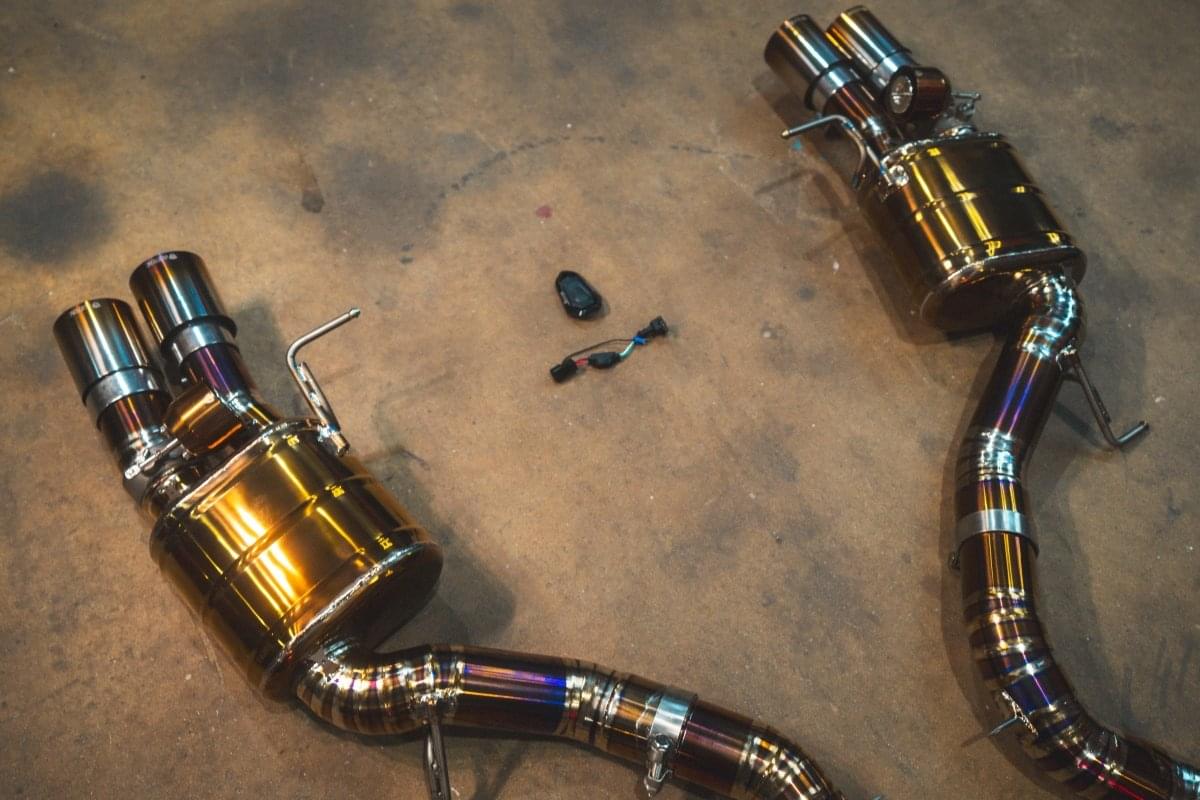 BMW F12 M6 Valved Sport Exhaust System.