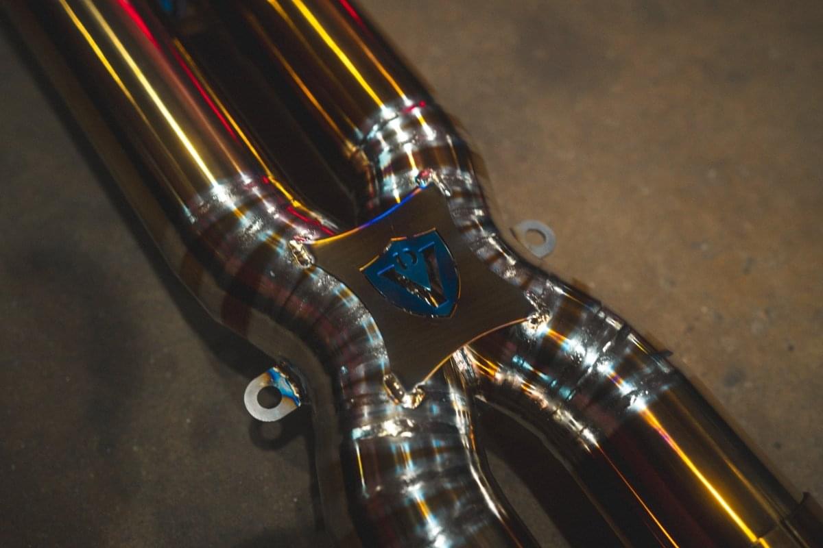 BMW F12 M6 Valved Sport Exhaust System.