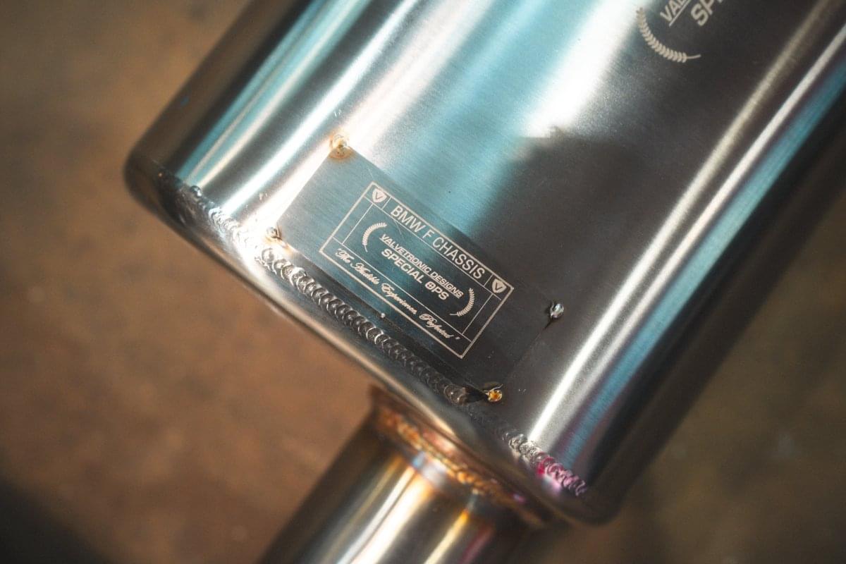 BMW F30 / F22 / F36 / F32 Valved Sport Exhaust System (Axleback) F chassis.