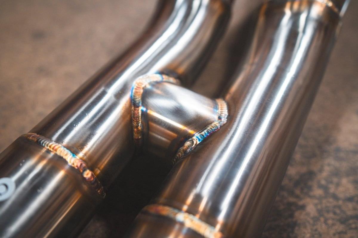 BMW F87 M2 Competition Equal Length Valved Sport Exhaust System.