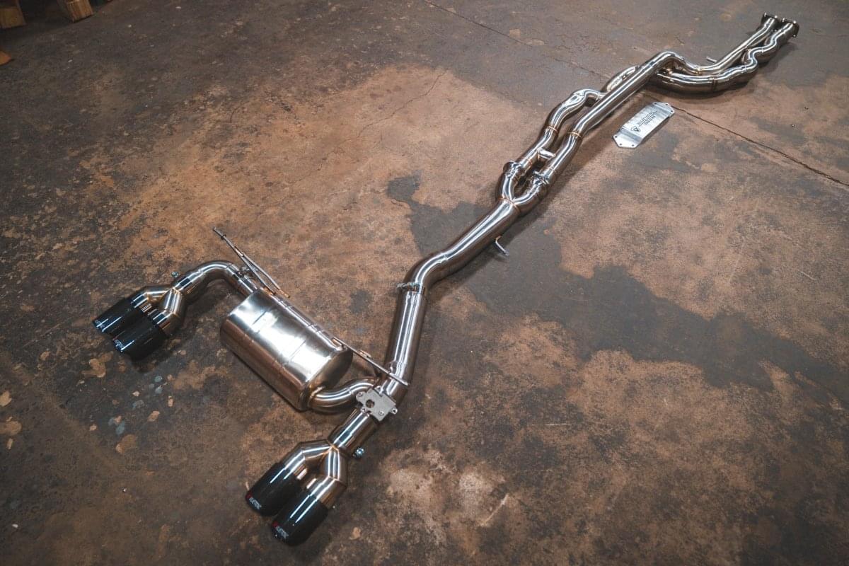 BMW F87 M2 Competition Equal Length Valved Sport Exhaust System.