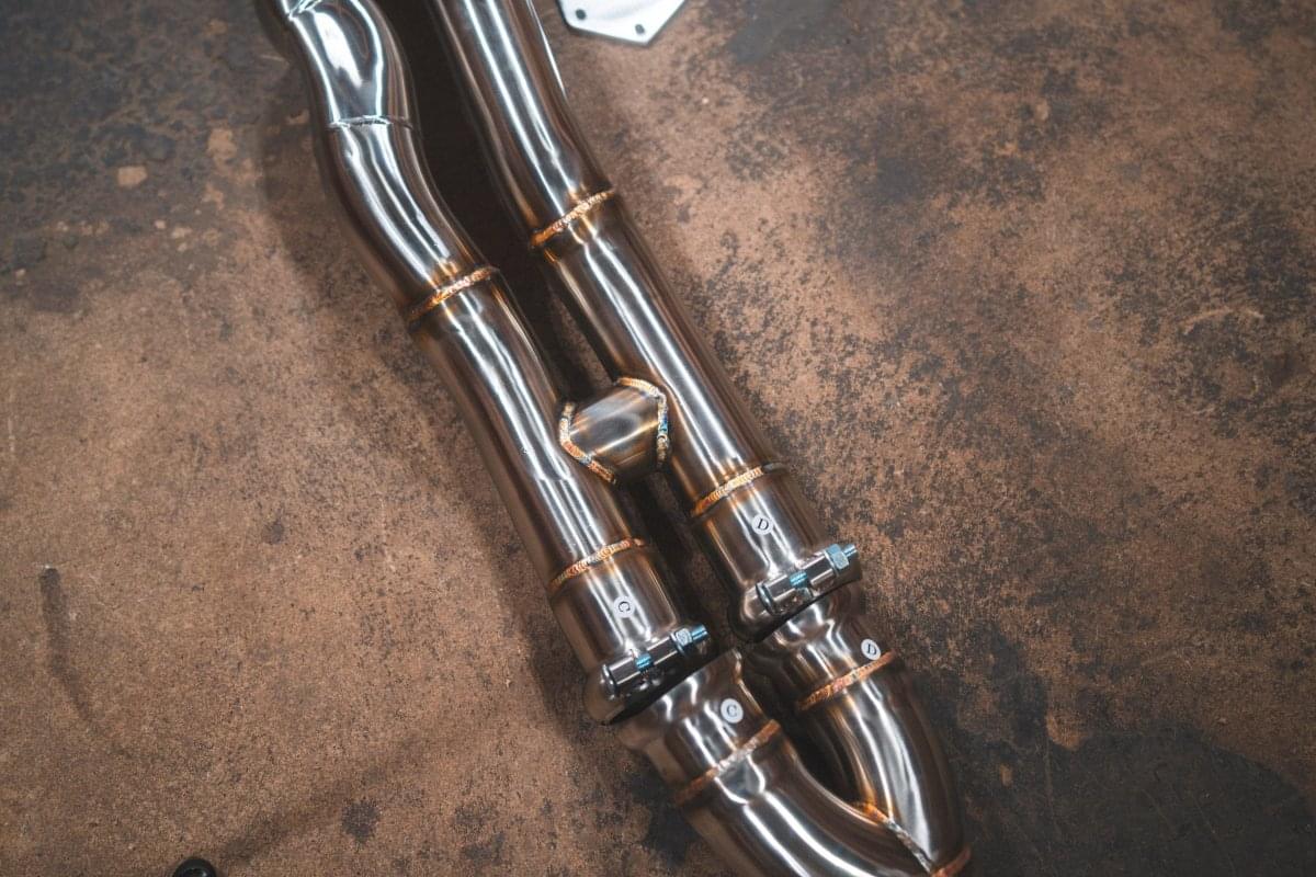 BMW F87 M2 Competition Equal Length Valved Sport Exhaust System.