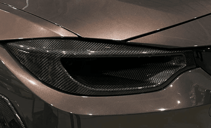 BMW F8X M3 | M4 Carbon Fiber Headlight Delete.