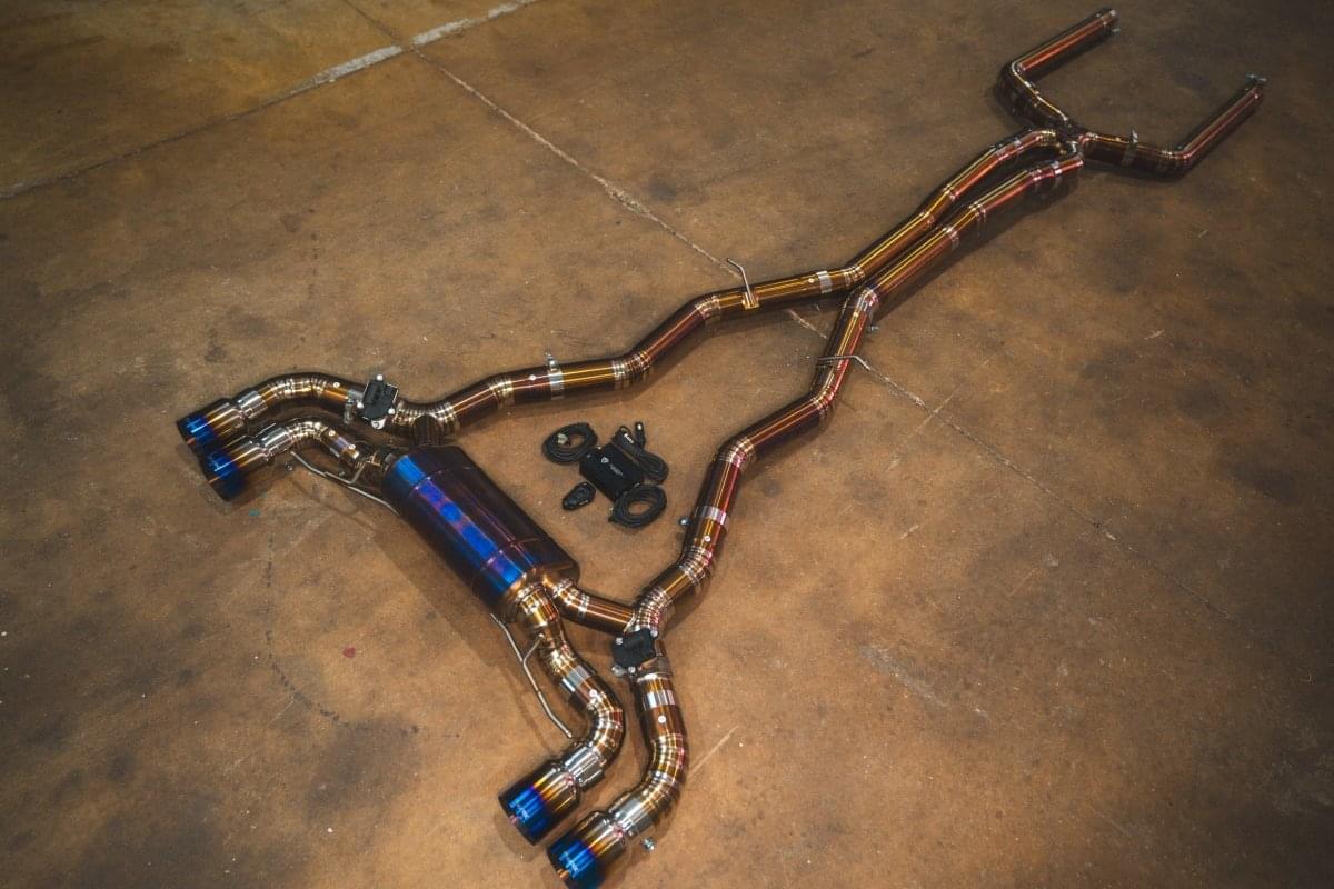 BMW F90 M5 Valved Sport Exhaust System.