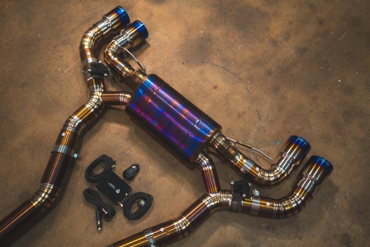 BMW F90 M5 Valved Sport Exhaust System.