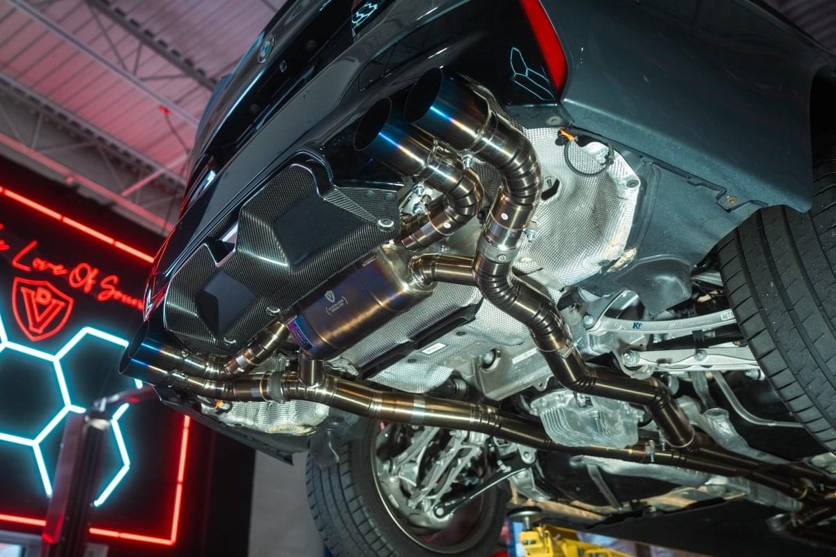 BMW F90 M5 Valved Sport Exhaust System.