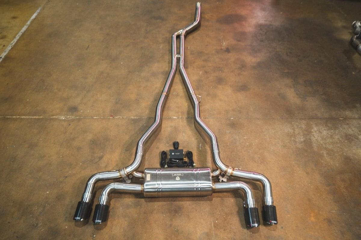 BMW G30 530i / 540i Valved Sport Exhaust system.
