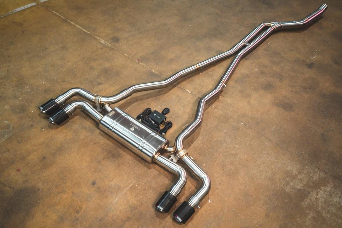 BMW G30 530i / 540i Valved Sport Exhaust system.