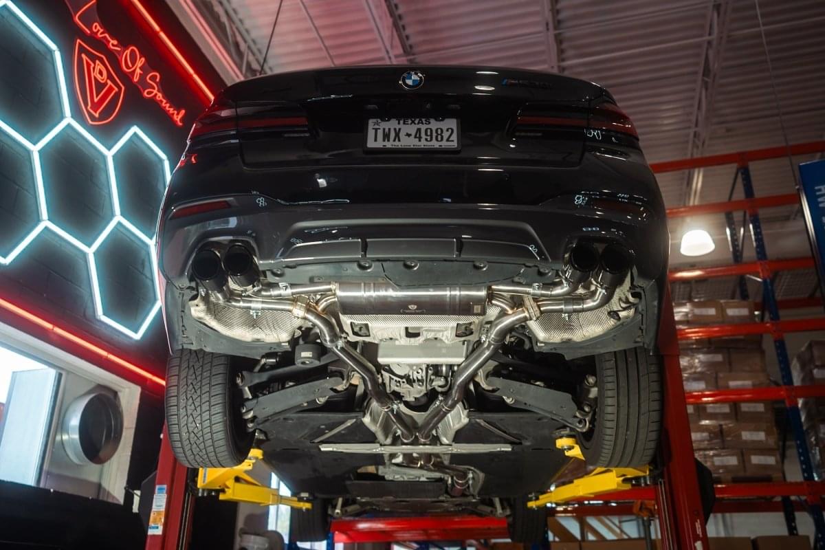 BMW G30 530i / 540i Valved Sport Exhaust system.