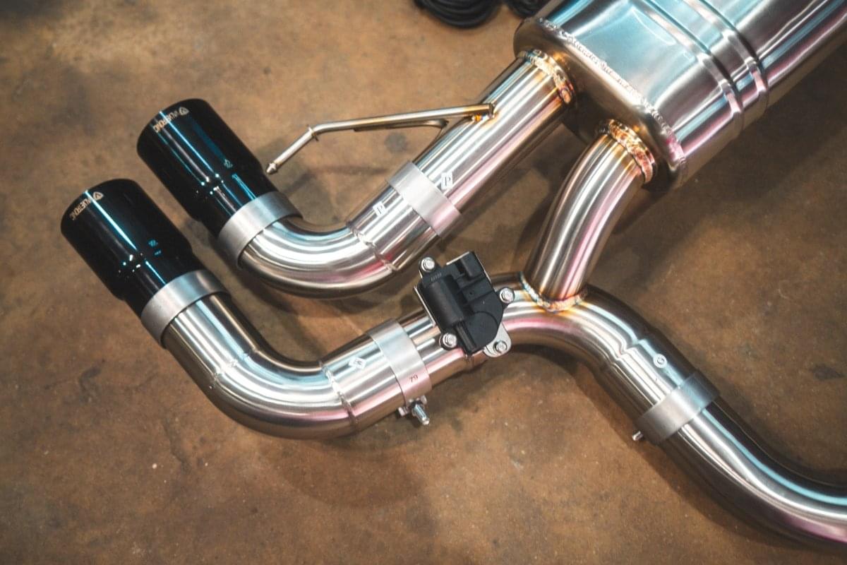 BMW G30 M550I Valved Sport Exhaust System.