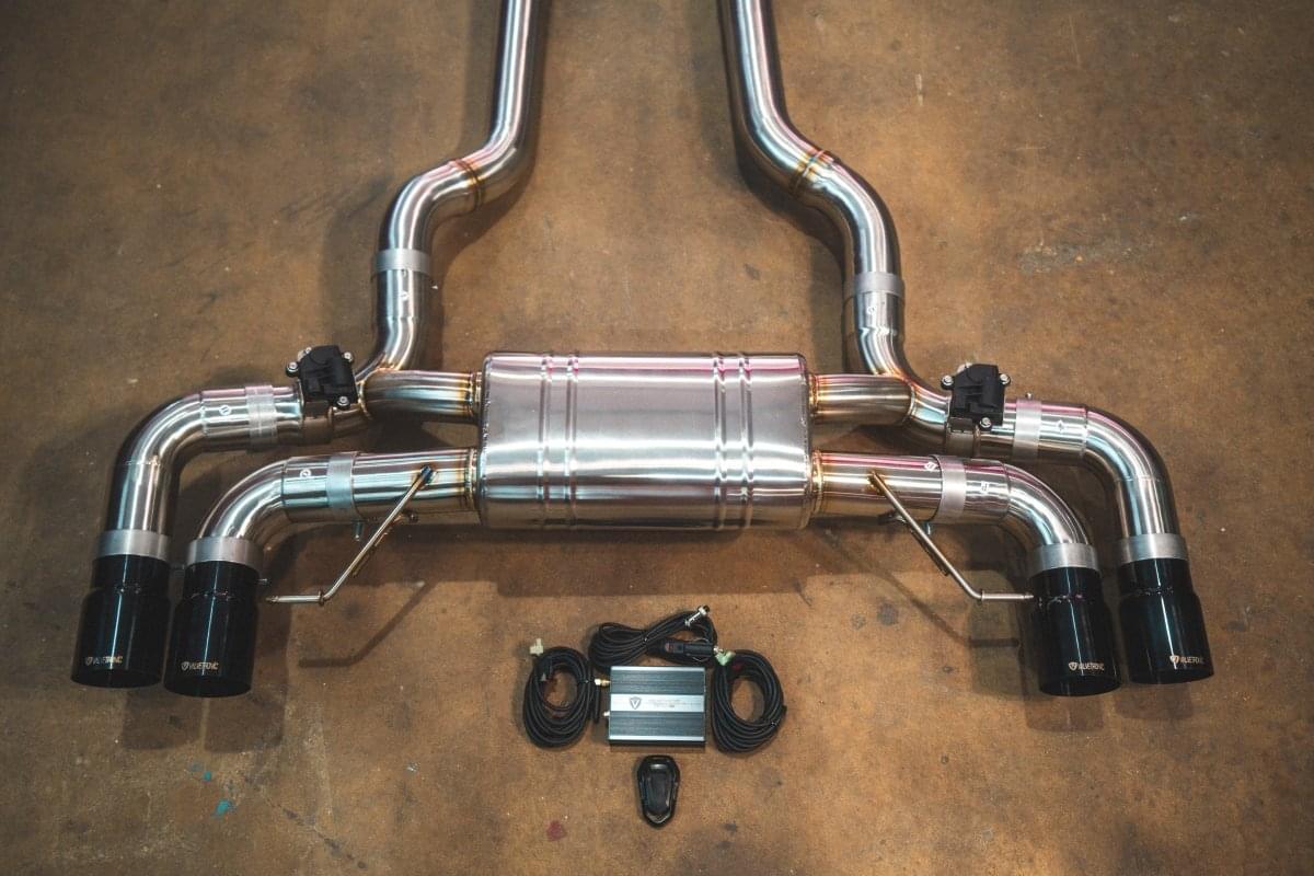BMW G30 M550I Valved Sport Exhaust System.