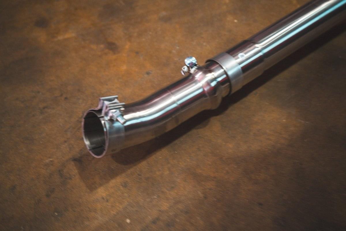 BMW G30 M550I Valved Sport Exhaust System.