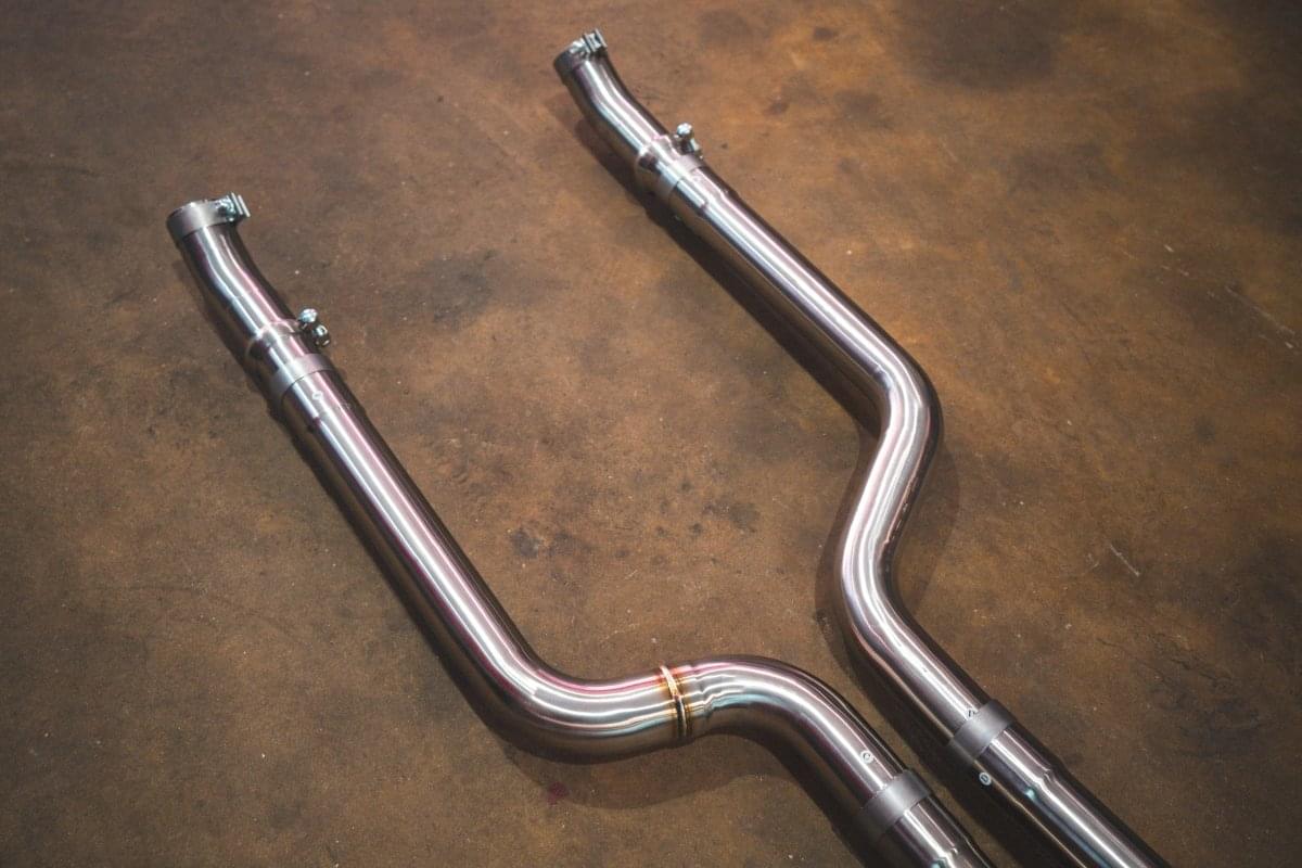 BMW G30 M550I Valved Sport Exhaust System.