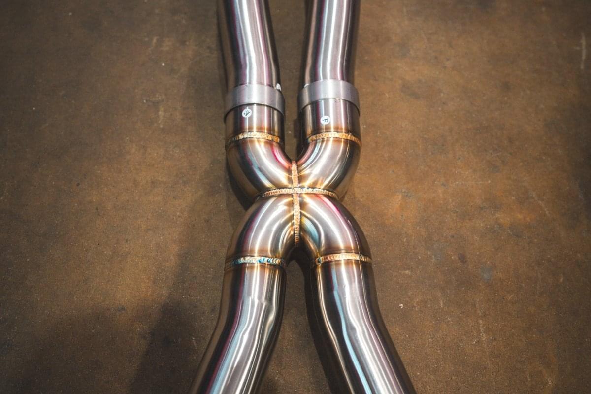BMW G30 M550I Valved Sport Exhaust System.
