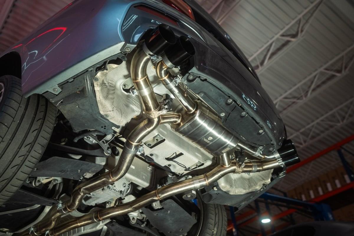 BMW G30 M550I Valved Sport Exhaust System.