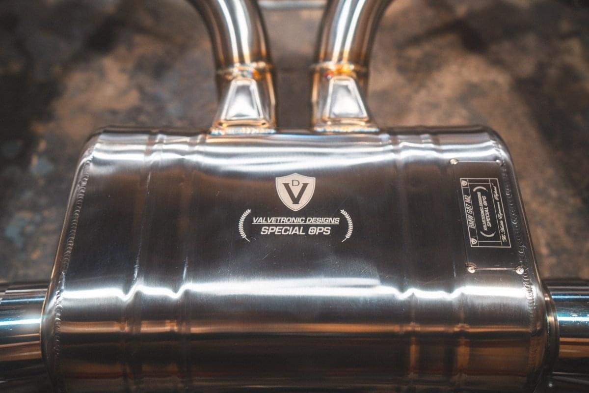 BMW G87 M2 Valved Sport Exhaust System.