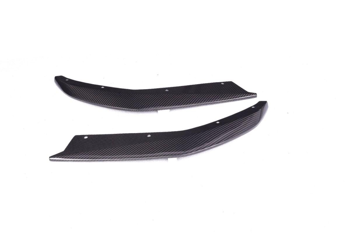 BMW M3 Rear Side Splitters Carbon Fiber (G80/G82).