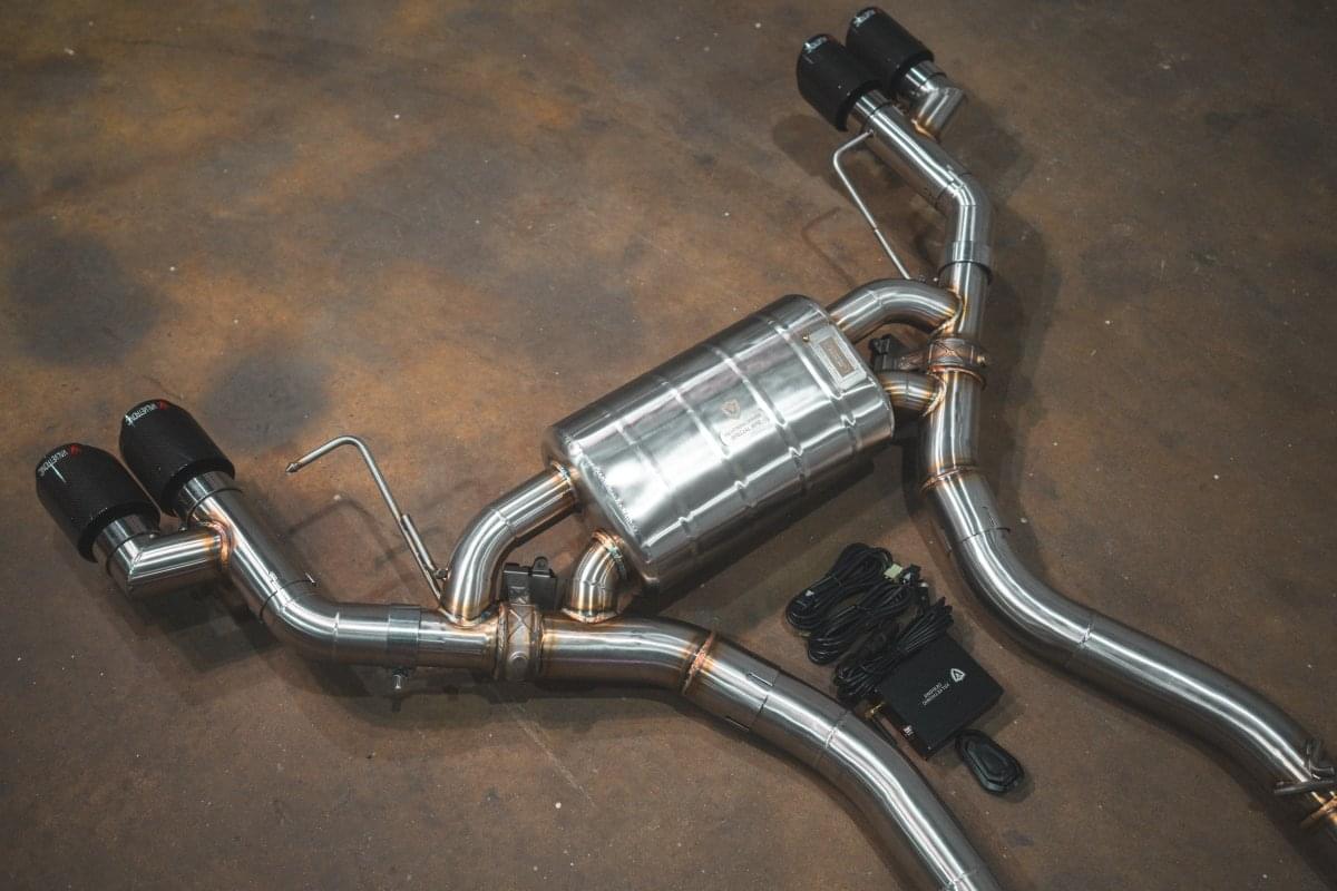 BMW X3 / X4 M40i Valved Sport Exhaust System.