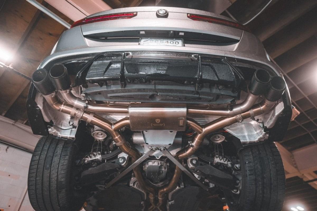 BMW X5M / X6M F95 / F96 VALVED SPORT EXHAUST SYSTEM.