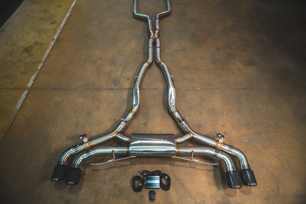 BMW X5M / X6M F95 / F96 VALVED SPORT EXHAUST SYSTEM.