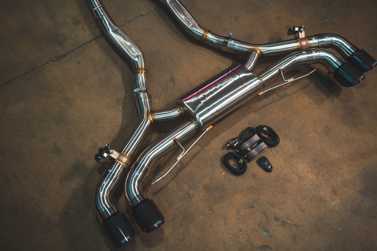 BMW X5M / X6M F95 / F96 VALVED SPORT EXHAUST SYSTEM.