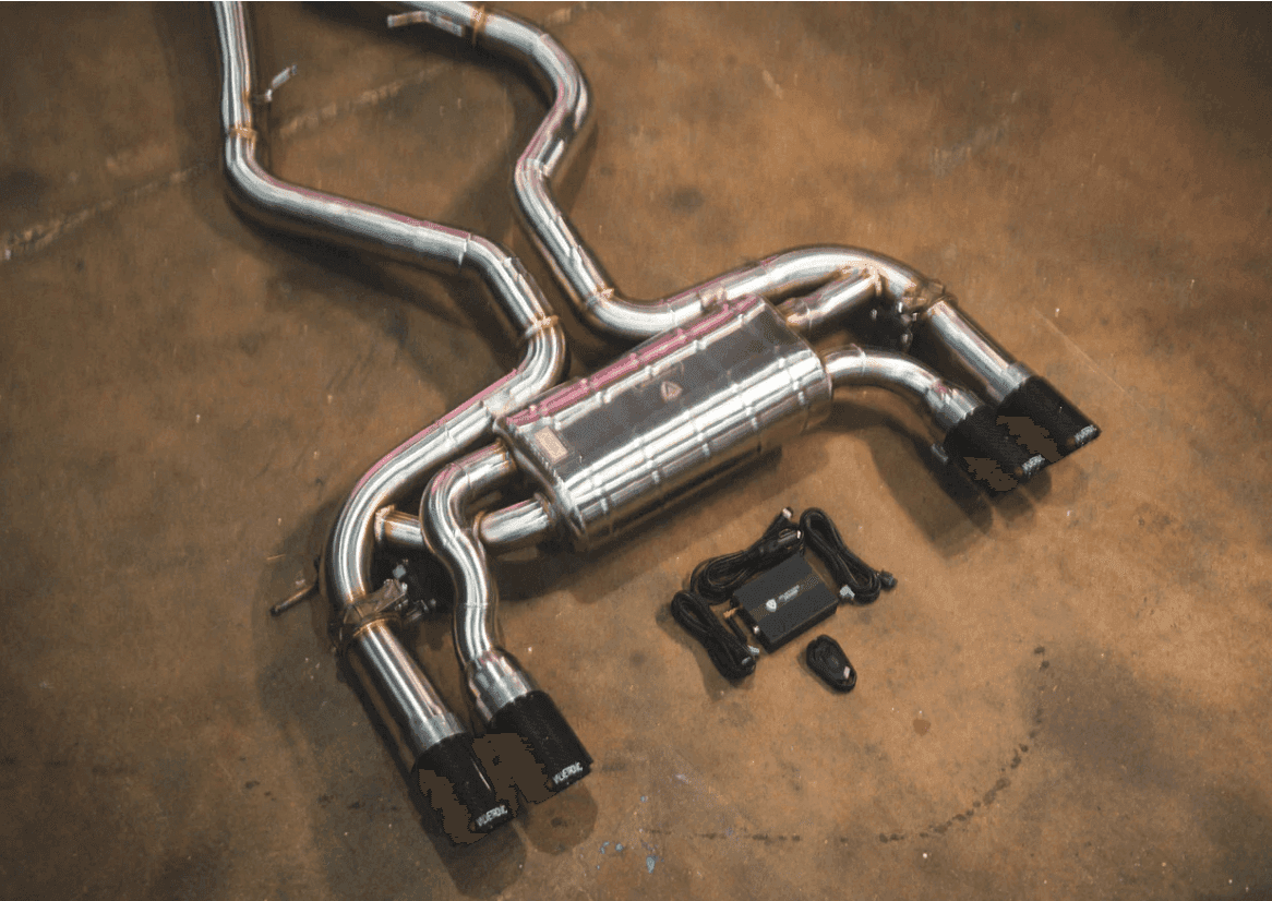 BMW X5M / X6M Valved Sport Exhaust System F85 / F86.