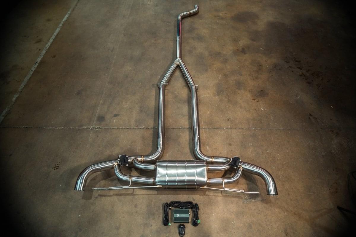 BMW X5/X6 G05 40i Valved Sport Exhaust System.