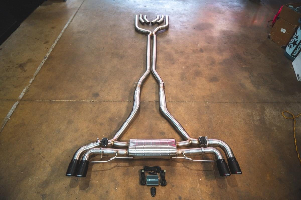 BMW X5/X6 M50i/M60i Valved Sport Exhaust System.