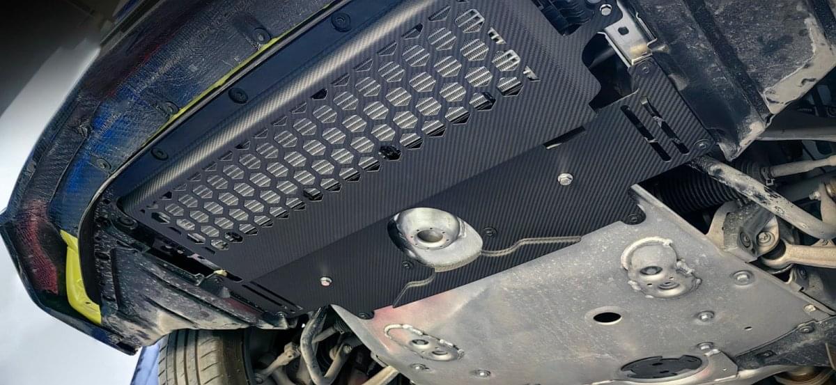 Carbon BMW Dry Carbon Fiber Skid Plate for G8X BMW's.
