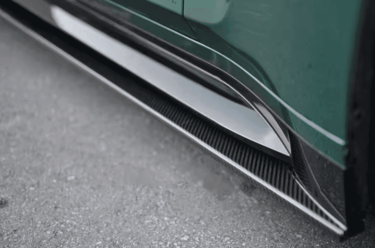 Carbon Fiber Side Skirt Extensions BMW G80 M3 / G82 M4.